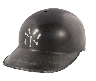 1964-65 Roger Maris Game Used New York Yankees Batting Helmet (MEARS and JT Sports LOAs)